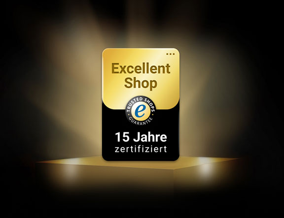 15 Jahre TrustedShops zertifiziert