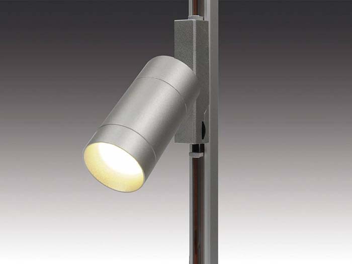 Vitrinenstrahler 24V dimmbar aluminium eloxiert