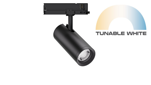 3-Phasen-Strahler mit Tunable White, flexible Lichtfarbe