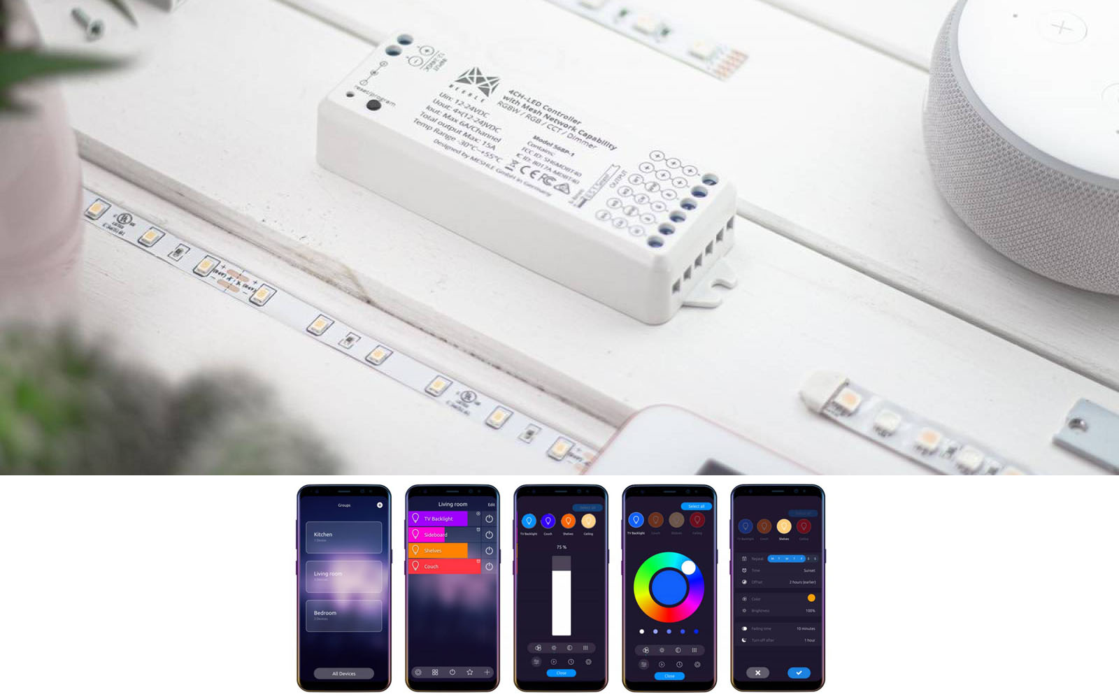 Intelligente Lichtsteuerung Systeme und Planung