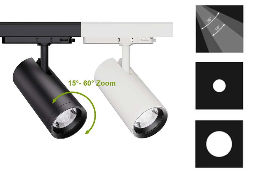 LED Zoomstrahler Galeriebeleuchtung