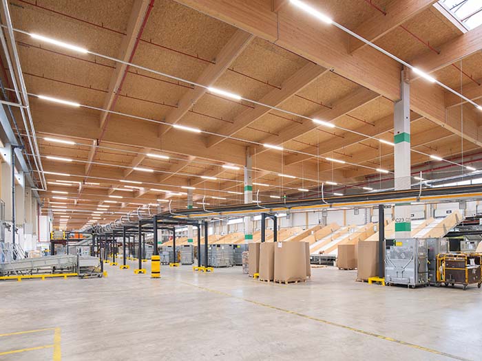 LED Umrüstung Industrie Lager