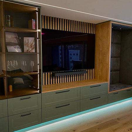 Indirekte Beleuchtung mit LED Streifen