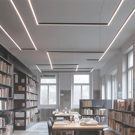 Modulares LED Lichtsystem B�ro