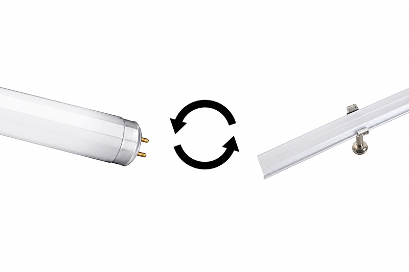 LED Umr�stplatinen T5 T8 Leuchtstoffr�hren ersetzen