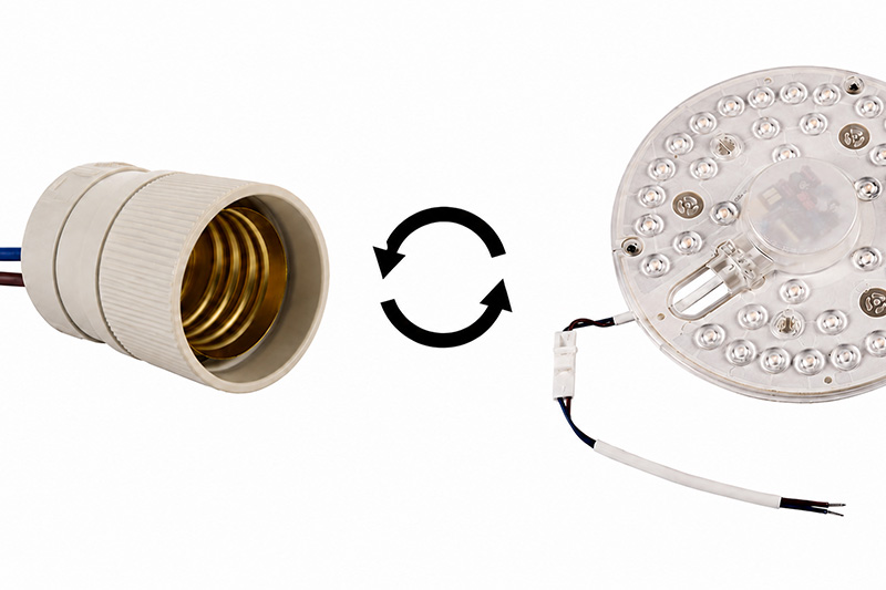 LED Wechselmodule f�r Rundlampen alte Fassungen umr�sten