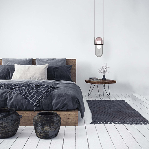 Schlafzimmer mit stimmungsvoller Beleuchtung � passende Lampen f�r den Wohnbereich